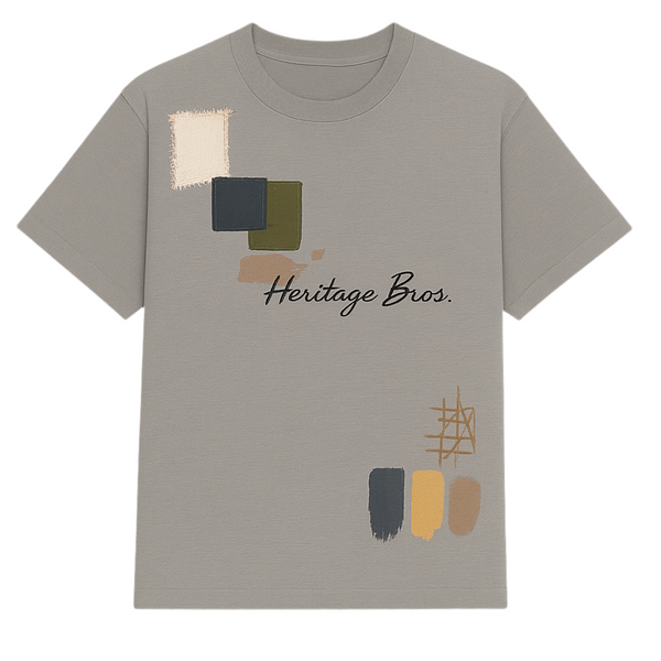 Heritage Bros. Abstract Patchwork Tee